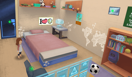 Amy's Grandpa bedroom