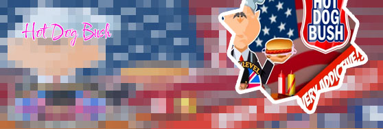 George bush hot dog game