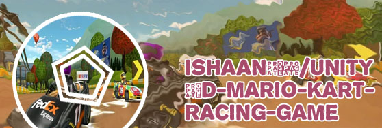 Mario kart racing game