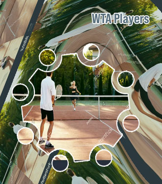 People playing tennis