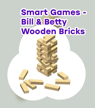 Wooden bricks game