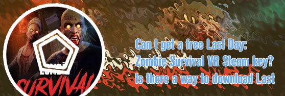 Zombie survival virtual reality game